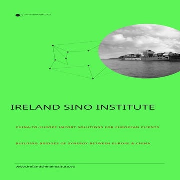 China to Europe Import Solutions for European Clients