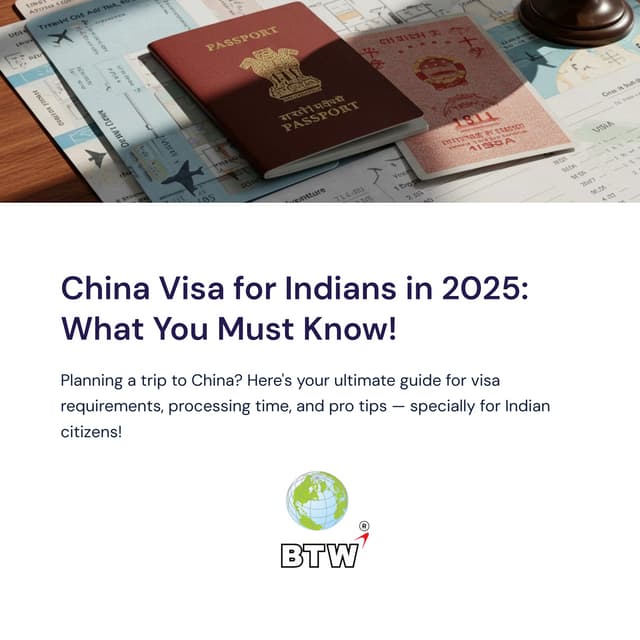 China Visa for Indians in 2025 – Complete Guide to Requirements & Tips