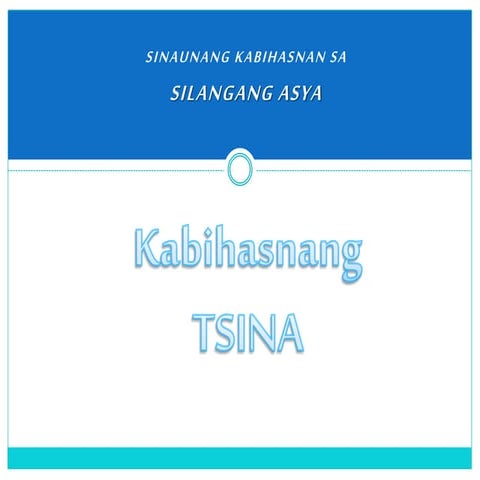 Unang Kabihasnan ng China