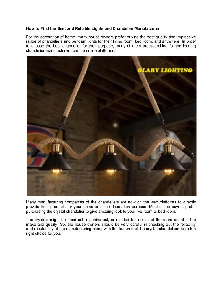 China Crystal Lighting