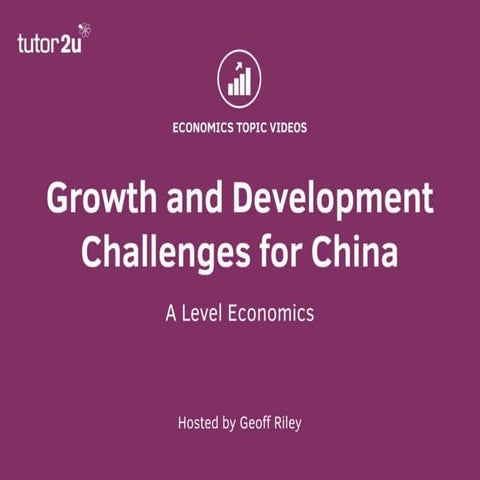 China - A Country in Transition to a New Normal