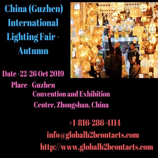 China (guzhen) international lighting fair autumn PPT