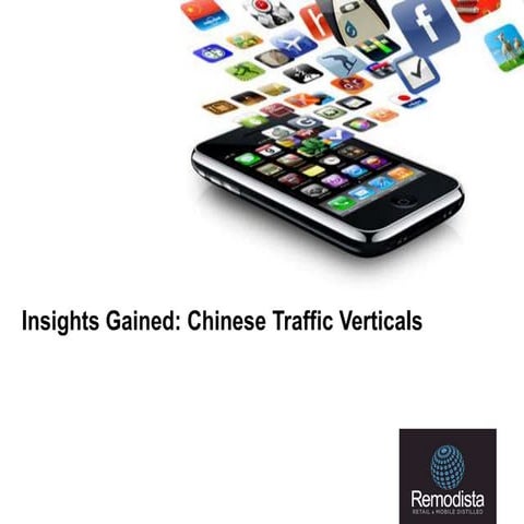 Insight Gained - Chinese Traffic Verticals