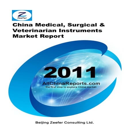 China medical surgical veterinarian instruments market report   sample pages