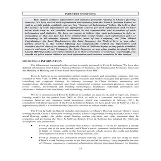 China Nature Flooring (2083 HK) Ind...