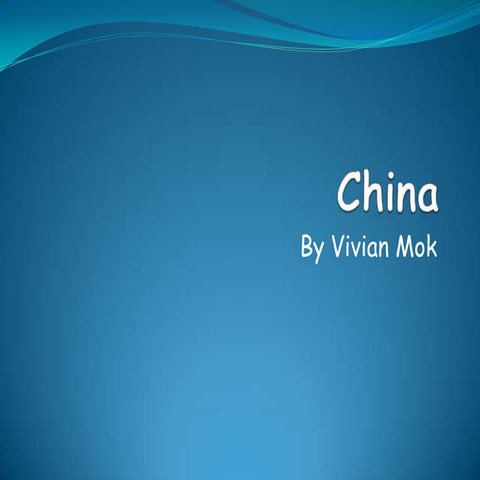 China PowerPoint