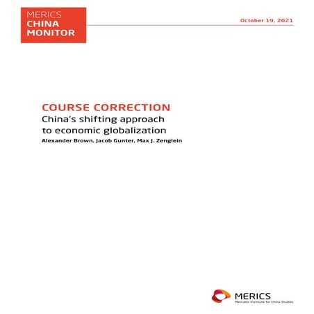 China's  Globalization:  Dual Circulation