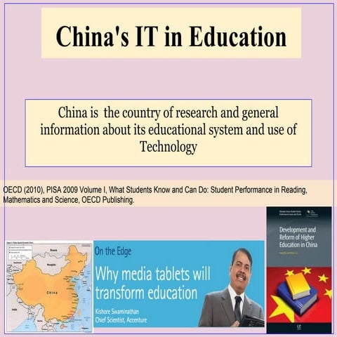 China's IT in Education