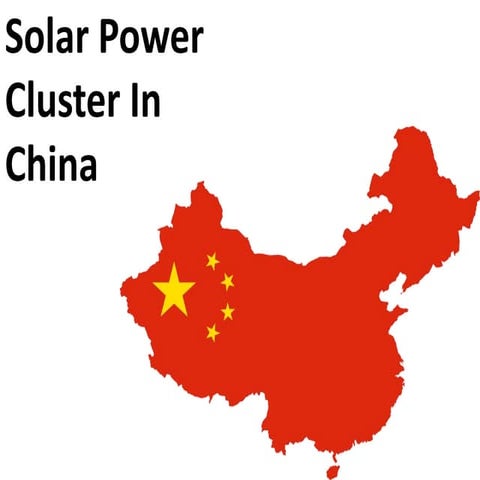 Solar Power Cluster In China