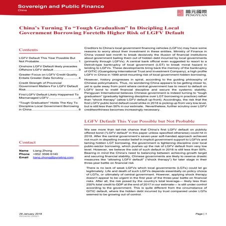 China’s turning to “tough gradualism” in discipling local government borrowin...