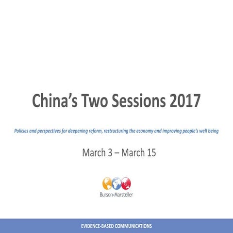 China's Two Sessions 2017   