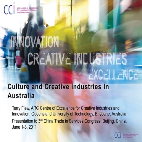 Culture and Creative Industries in Australia | PDF