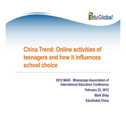 China trends social media maie 2012