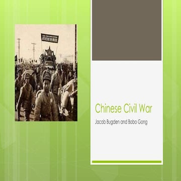 Chinese civil war final