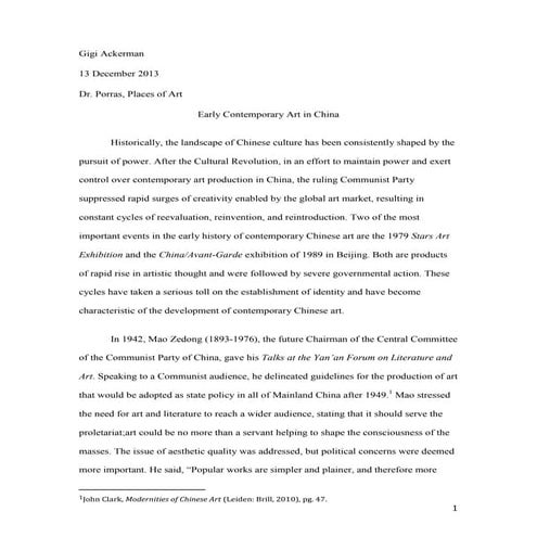 Chinese Contemporary Art 