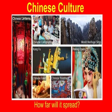Chinese cultural diffusion