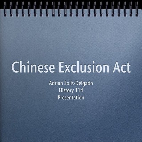Chinese exclusion act 2