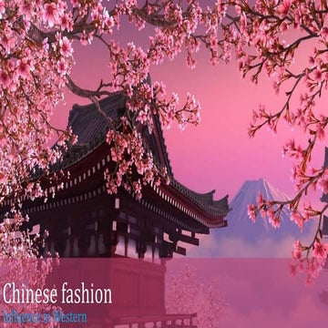 Chinese fashion