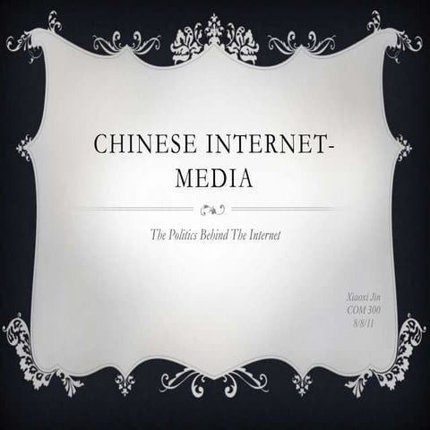 Chinese internet media