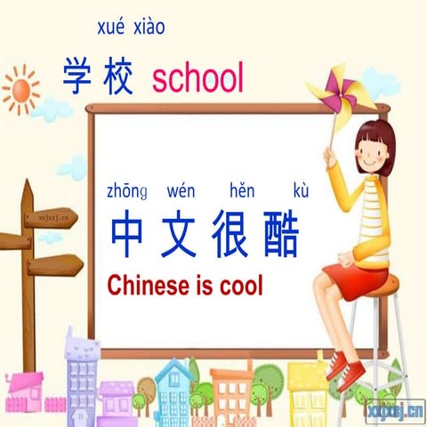 Chinese is cool - Learn to say school subjects in Chinese