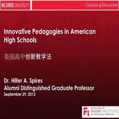 Chinese principals from Jiangsu Province 9.29.2013