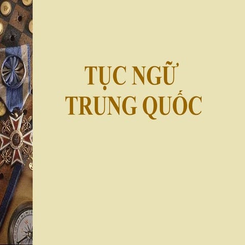 Chinese proverb tiengviet