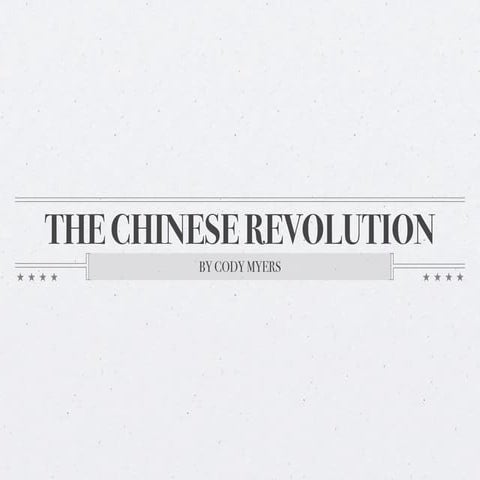 Chinese revolution version 2