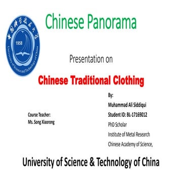 Chinese traditional clothing