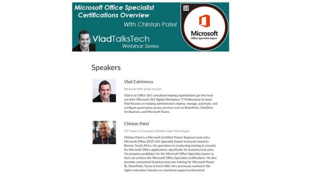 Microsoft Office Specialist Certifications Overview PPTX Resume Microsoft Office Specialist Certifications Overview PPTX Resume