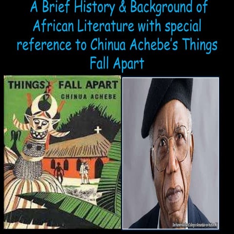 Chinua achebe 