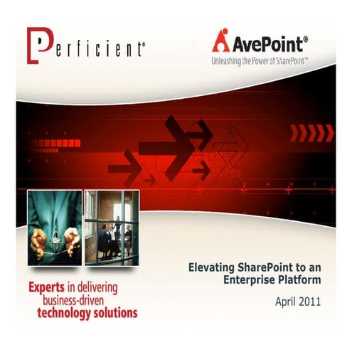 Elevating SharePoint to an Enterprise Platform