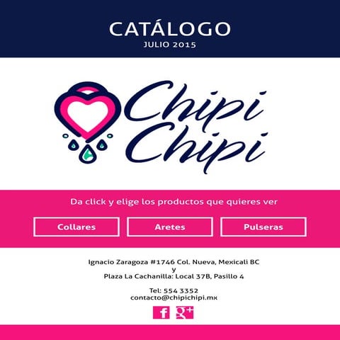 Chipi chipi catalogo julio 2015