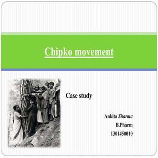 Chipko movement case study