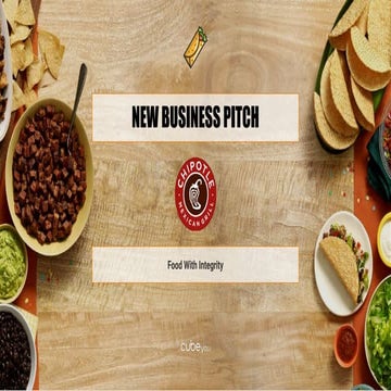 Chipotle Pitch Brief