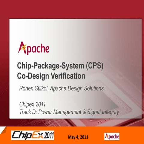 Chip package system  apache  - publish version