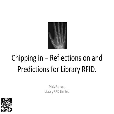 Chipping in – reflections and predictions for library rev