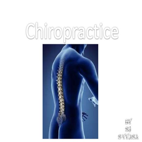 Chiropractice