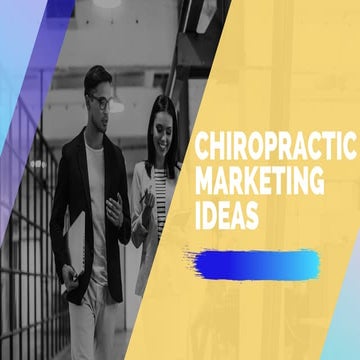Chiropractic marketing