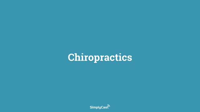 Chiropractics Webinar