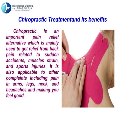 Chiropractic treatment and its benefits