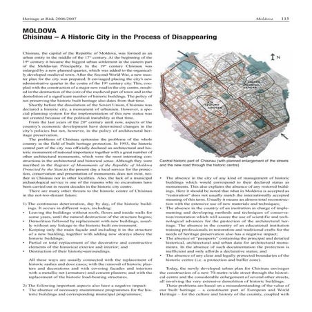 Chisinau   a historic city in the process of disappearing