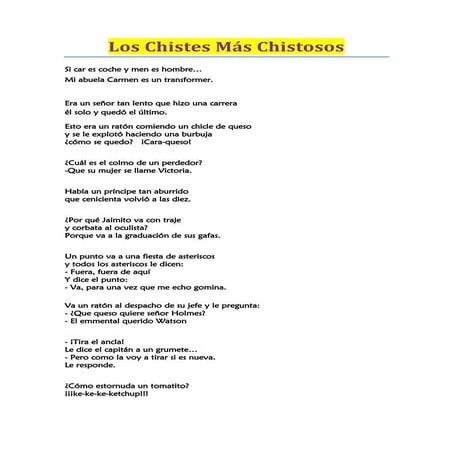 Chistes