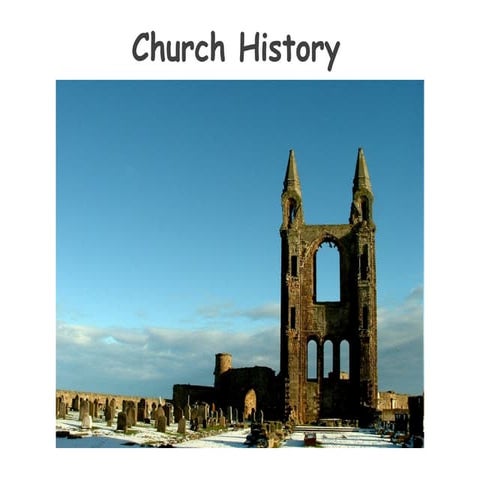 Church History Powerpoint