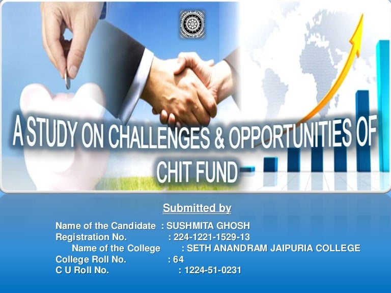 Chit Fund Ppt