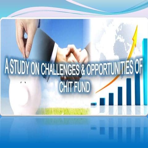 Chit fund ppt