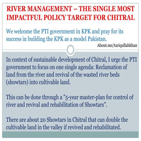 Chitral development-project