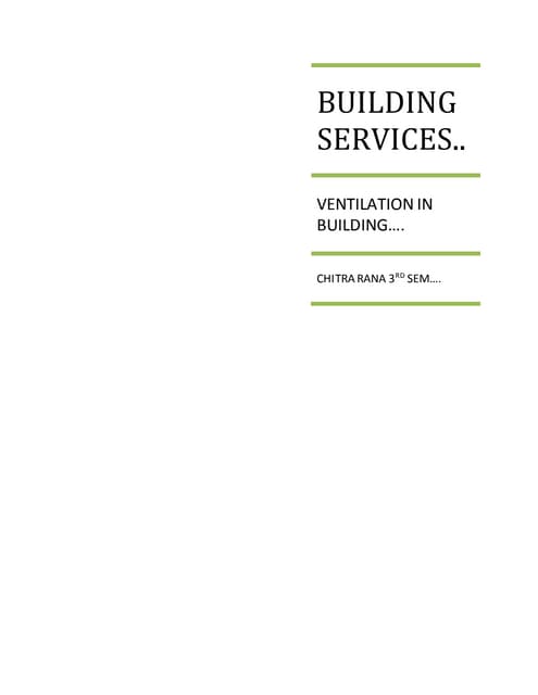Forced Draft Ventilation | PDF