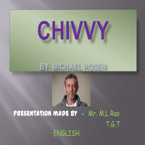Chivvy
