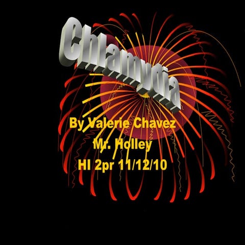 Chlamydia powerpoint