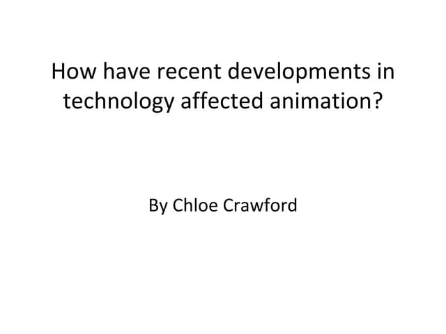 Chloe powerpoint